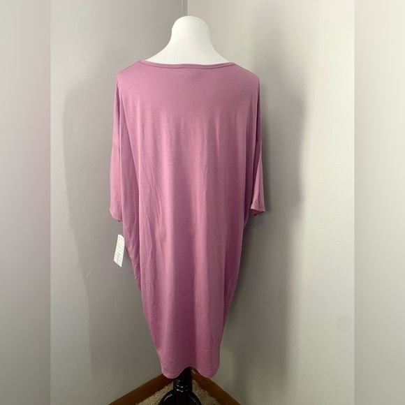 LuLaRoe Irma Tunic Style Top NWT Pink Purple - Picture 5 of 7